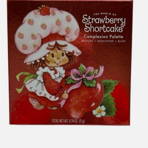 🛍️ Strawberry Shortcakes Complexion Palette - Bronzer, Highlighter, & Blush - Picture 3 of 7